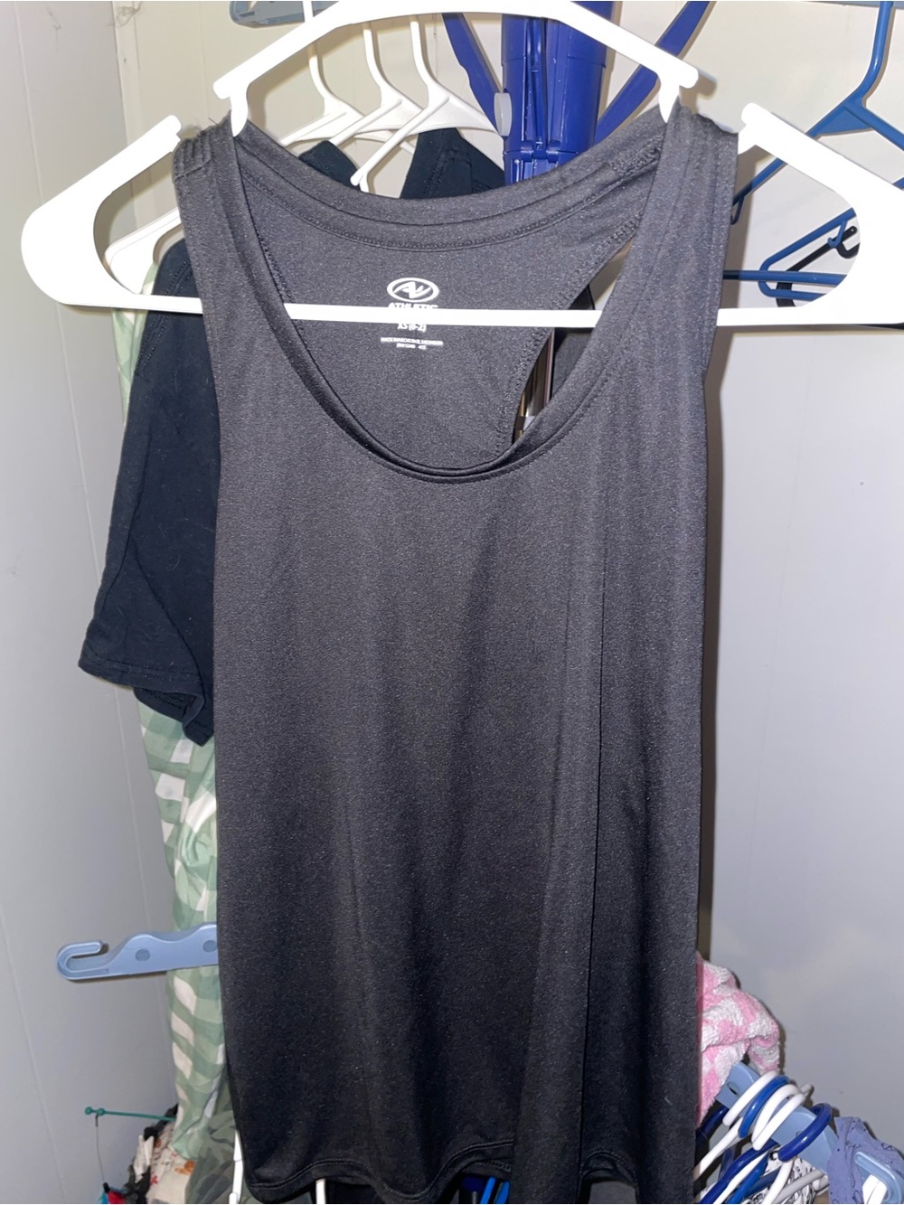 Athletic Works Black Women's Performance Tank Top